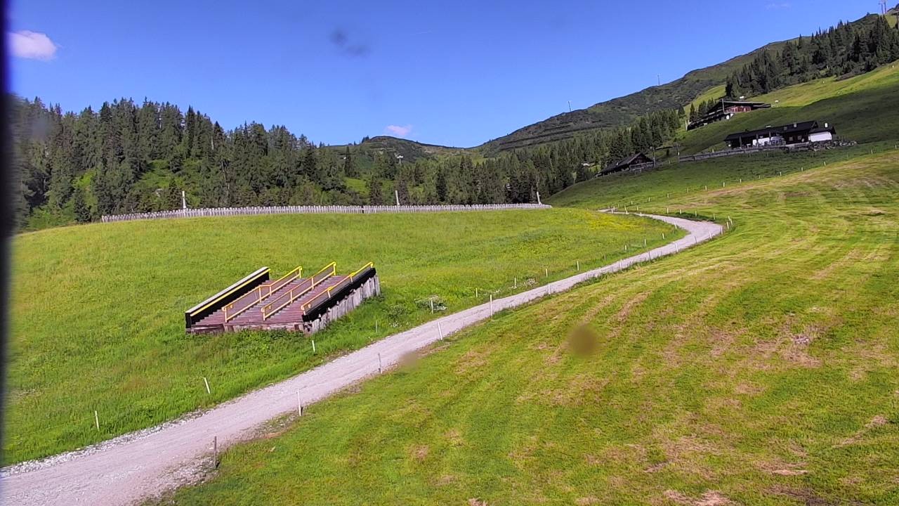 Archived image Webcam Snowpark Flachauwinkl