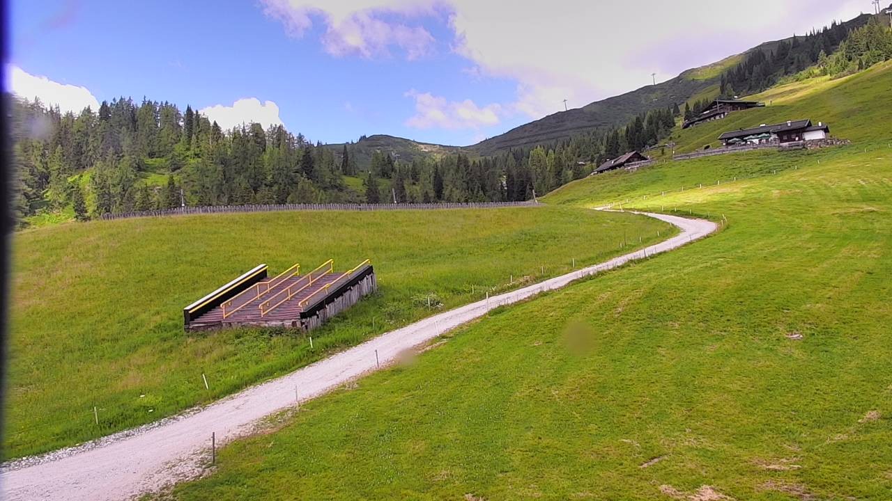 Archived image Webcam Snowpark Flachauwinkl