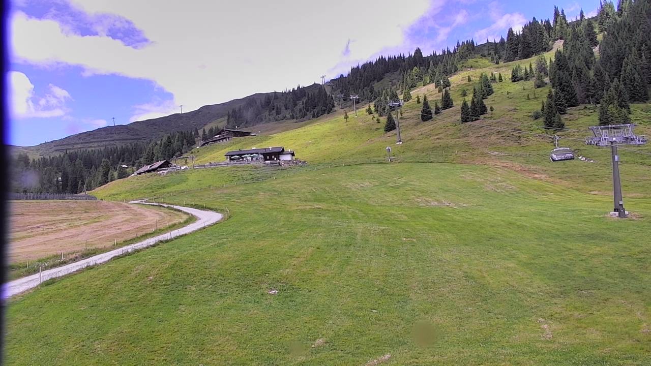 Archived image Webcam Snowpark Flachauwinkl