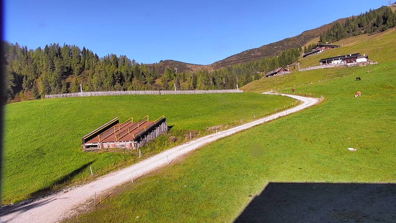 Archived image Webcam Snowpark Flachauwinkl