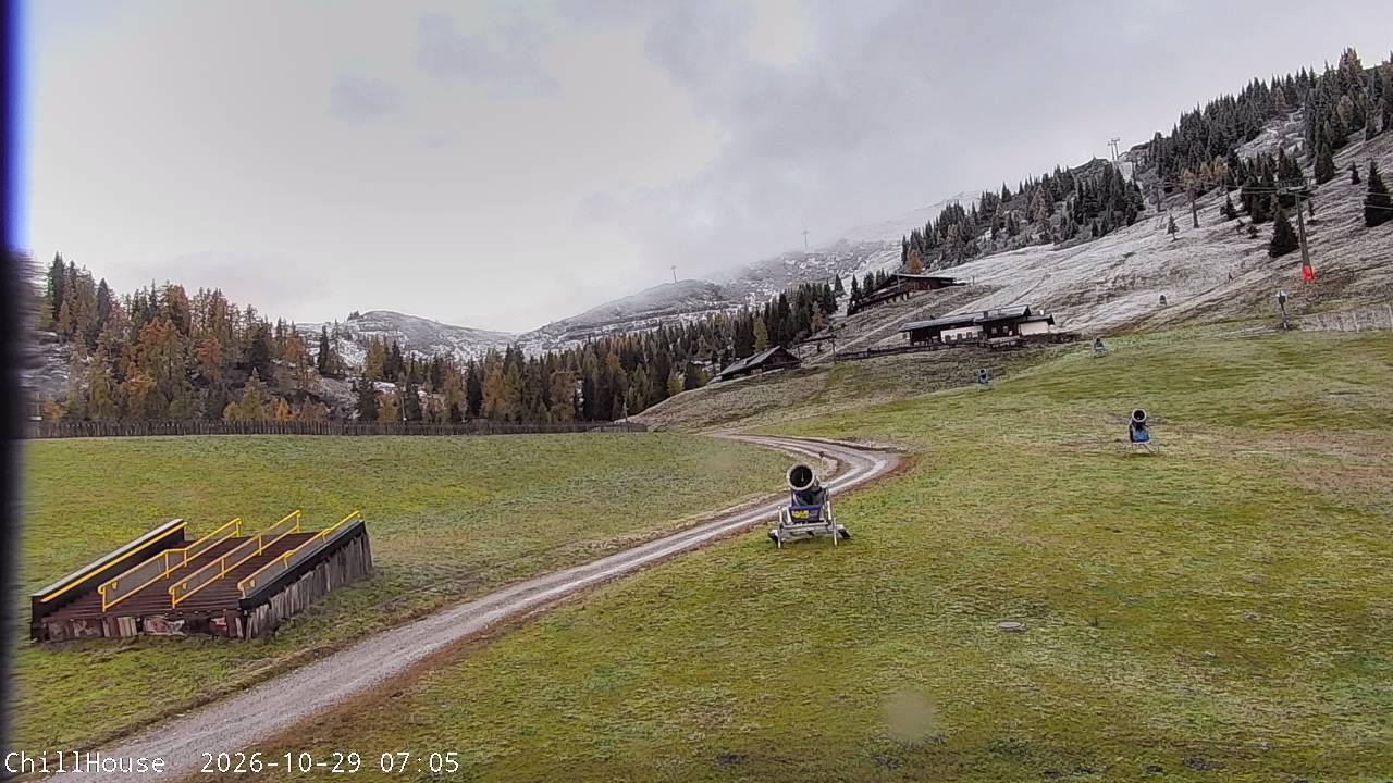 Archived image Webcam Snowpark Flachauwinkl