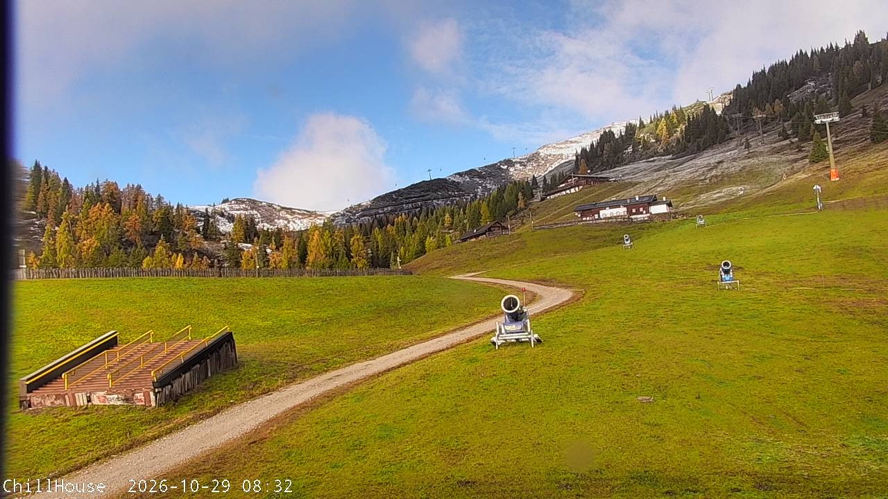 Archived image Webcam Snowpark Flachauwinkl