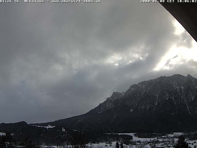 Archiv Foto Webcam Ausblick Hotel Oberwirt in Ebbs