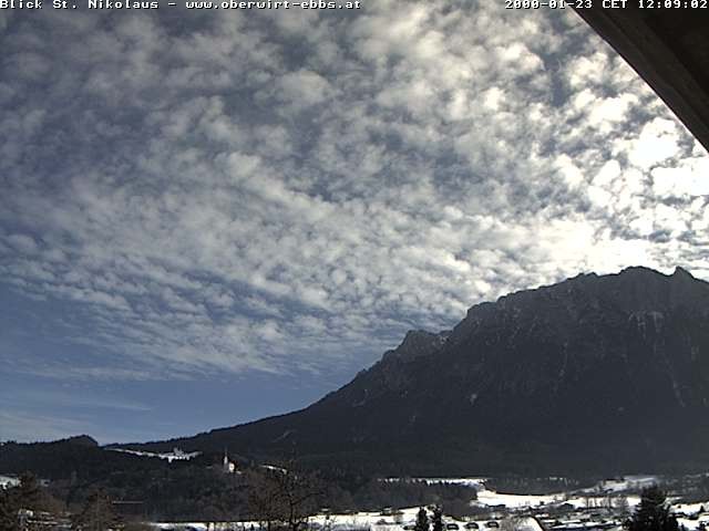 Archiv Foto Webcam Ausblick Hotel Oberwirt in Ebbs