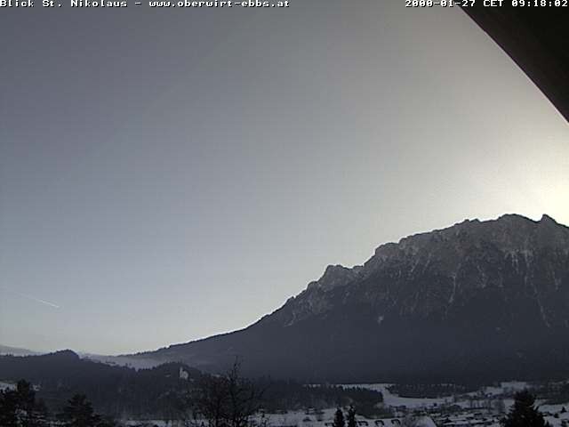 Archiv Foto Webcam Ausblick Hotel Oberwirt in Ebbs