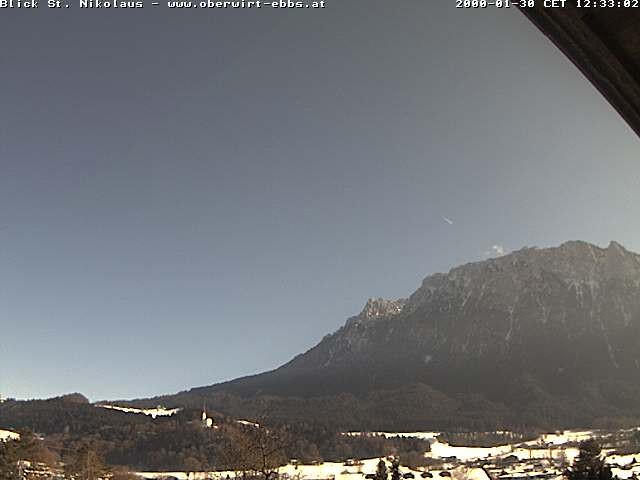 Archiv Foto Webcam Ausblick Hotel Oberwirt in Ebbs