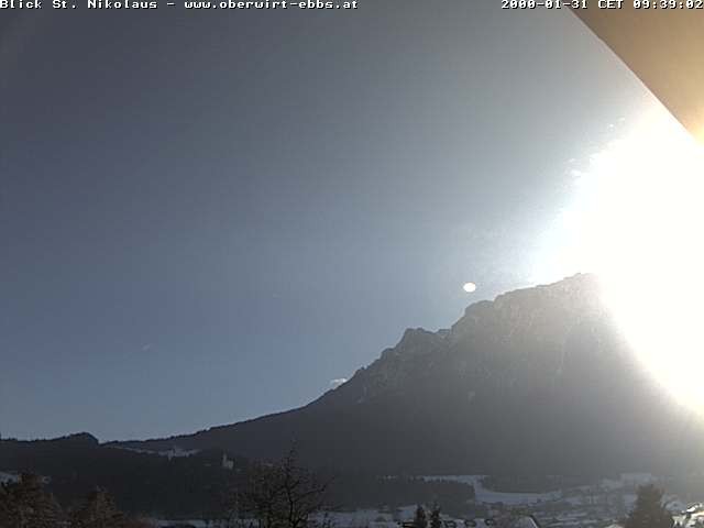 Archiv Foto Webcam Ausblick Hotel Oberwirt in Ebbs