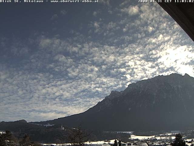 Archiv Foto Webcam Ausblick Hotel Oberwirt in Ebbs