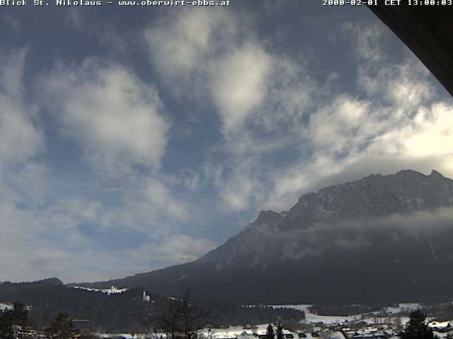Archiv Foto Webcam Ausblick Hotel Oberwirt in Ebbs