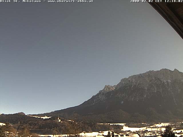 Archiv Foto Webcam Ausblick Hotel Oberwirt in Ebbs