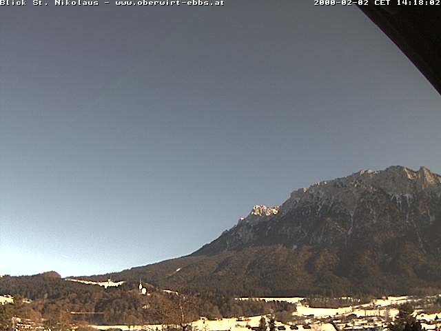 Archiv Foto Webcam Ausblick Hotel Oberwirt in Ebbs