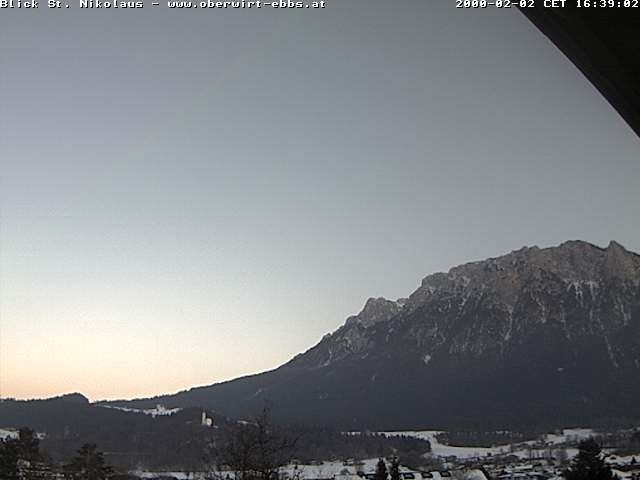 Archiv Foto Webcam Ausblick Hotel Oberwirt in Ebbs