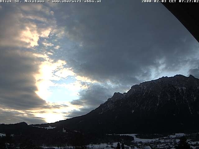 Archiv Foto Webcam Ausblick Hotel Oberwirt in Ebbs