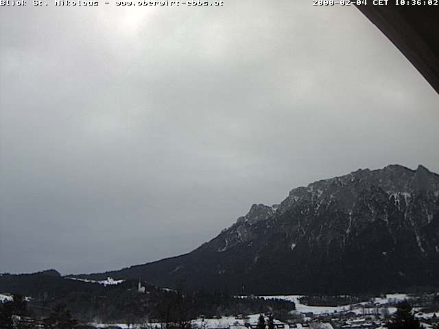 Archiv Foto Webcam Ausblick Hotel Oberwirt in Ebbs