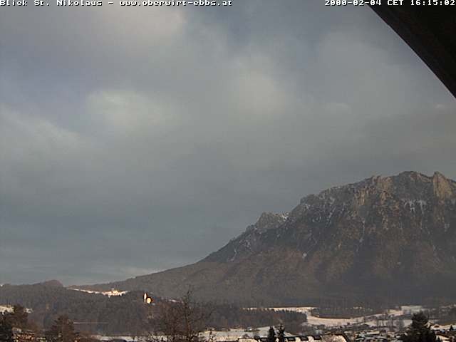 Archiv Foto Webcam Ausblick Hotel Oberwirt in Ebbs