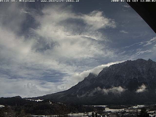 Archiv Foto Webcam Ausblick Hotel Oberwirt in Ebbs