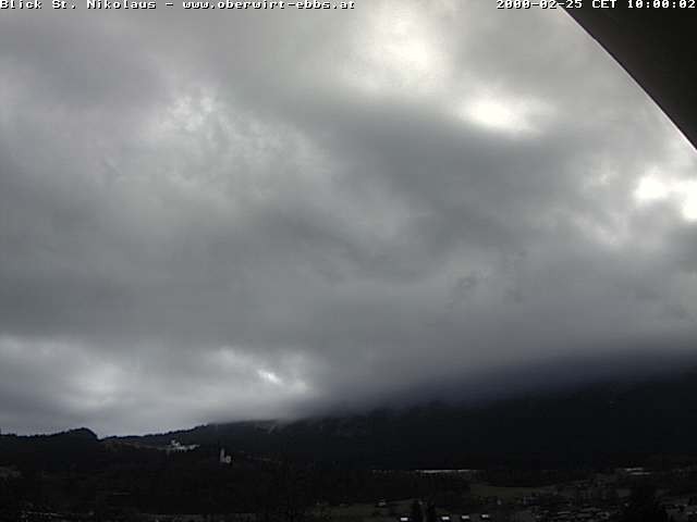 Archiv Foto Webcam Ausblick Hotel Oberwirt in Ebbs