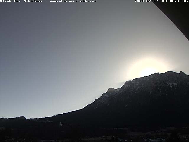 Archiv Foto Webcam Ausblick Hotel Oberwirt in Ebbs