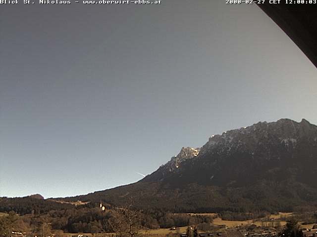 Archiv Foto Webcam Ausblick Hotel Oberwirt in Ebbs