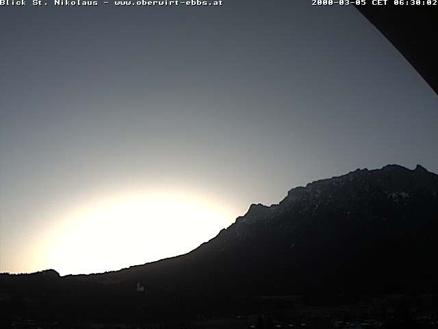 Archiv Foto Webcam Ausblick Hotel Oberwirt in Ebbs