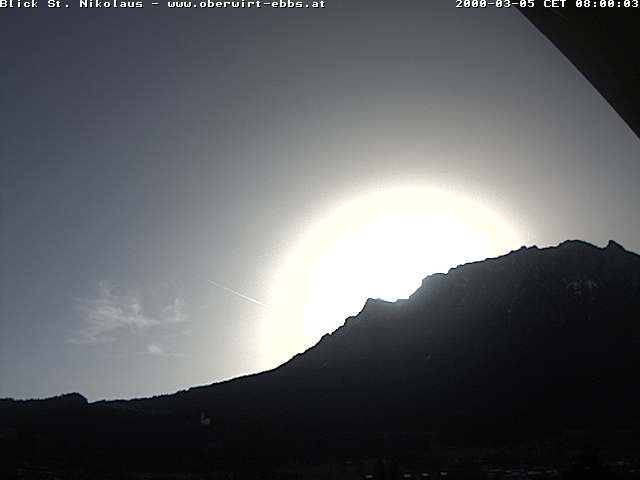 Archiv Foto Webcam Ausblick Hotel Oberwirt in Ebbs