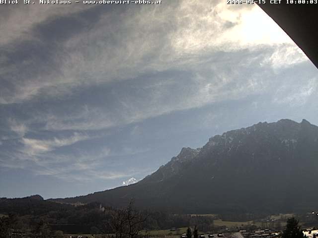 Archiv Foto Webcam Ausblick Hotel Oberwirt in Ebbs