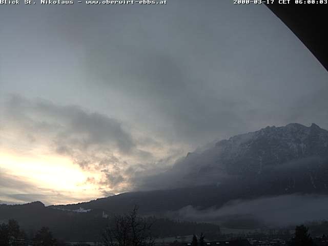Archiv Foto Webcam Ausblick Hotel Oberwirt in Ebbs