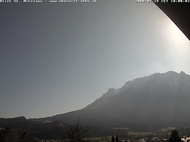 Archiv Foto Webcam Ausblick Hotel Oberwirt in Ebbs