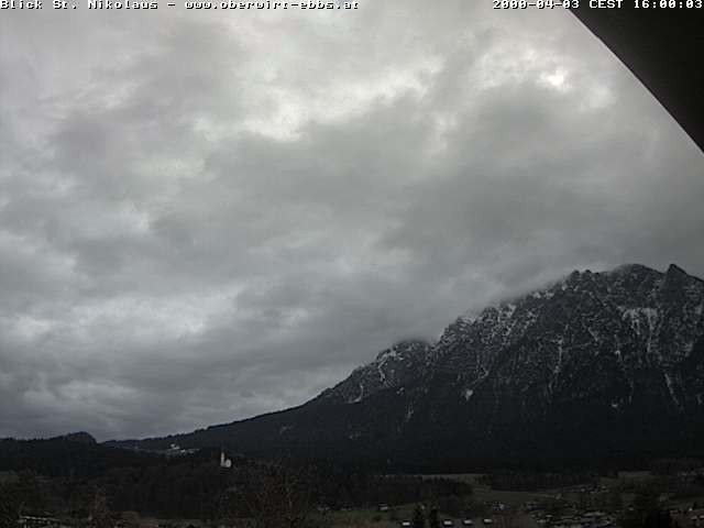Archiv Foto Webcam Ausblick Hotel Oberwirt in Ebbs