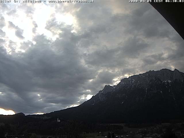Archiv Foto Webcam Ausblick Hotel Oberwirt in Ebbs