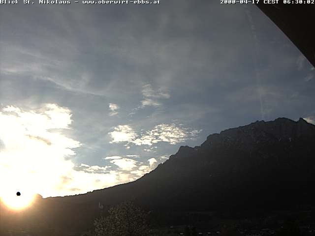 Archiv Foto Webcam Ausblick Hotel Oberwirt in Ebbs
