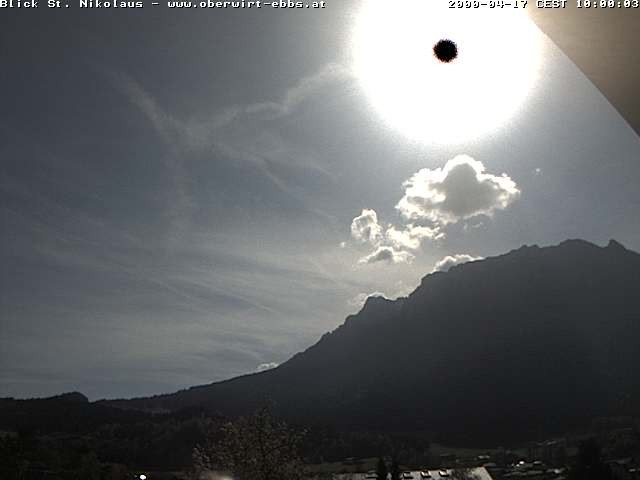 Archiv Foto Webcam Ausblick Hotel Oberwirt in Ebbs