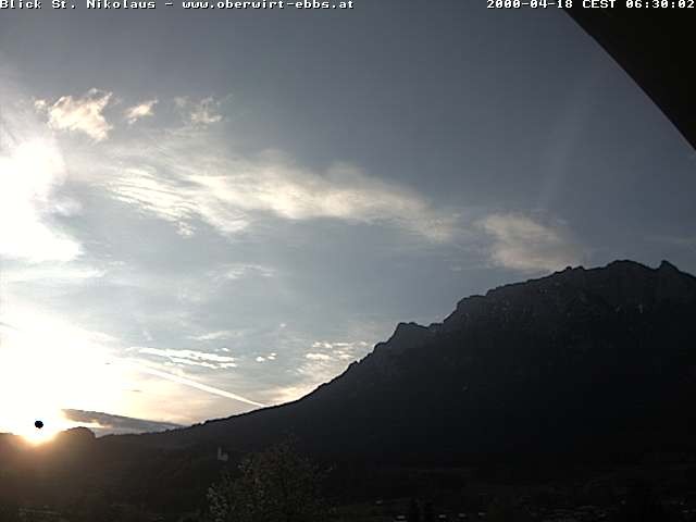 Archiv Foto Webcam Ausblick Hotel Oberwirt in Ebbs