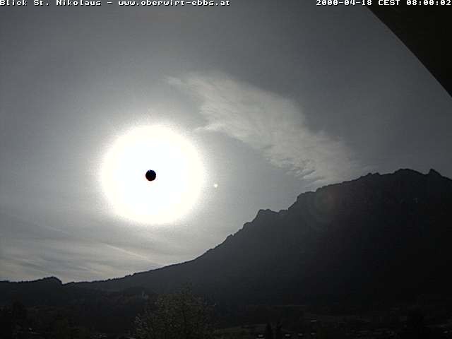 Archiv Foto Webcam Ausblick Hotel Oberwirt in Ebbs