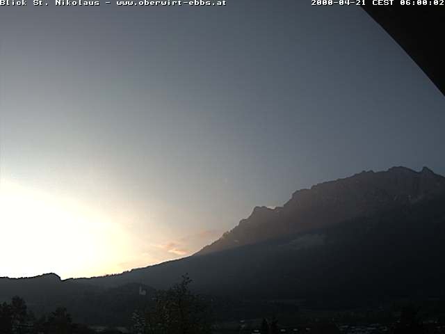 Archiv Foto Webcam Ausblick Hotel Oberwirt in Ebbs