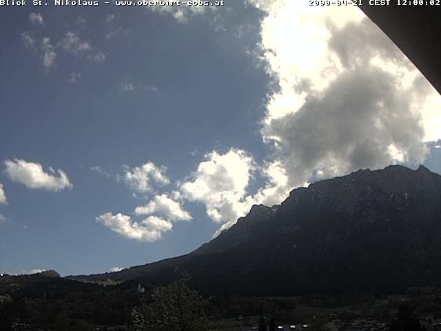 Archiv Foto Webcam Ausblick Hotel Oberwirt in Ebbs