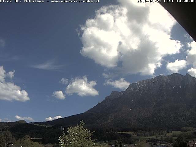 Archiv Foto Webcam Ausblick Hotel Oberwirt in Ebbs