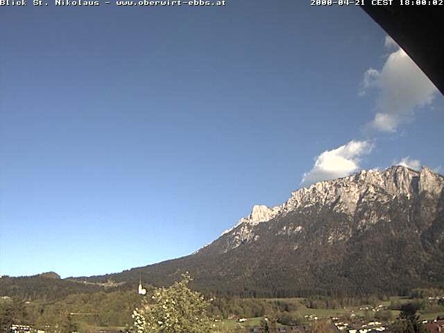 Archiv Foto Webcam Ausblick Hotel Oberwirt in Ebbs