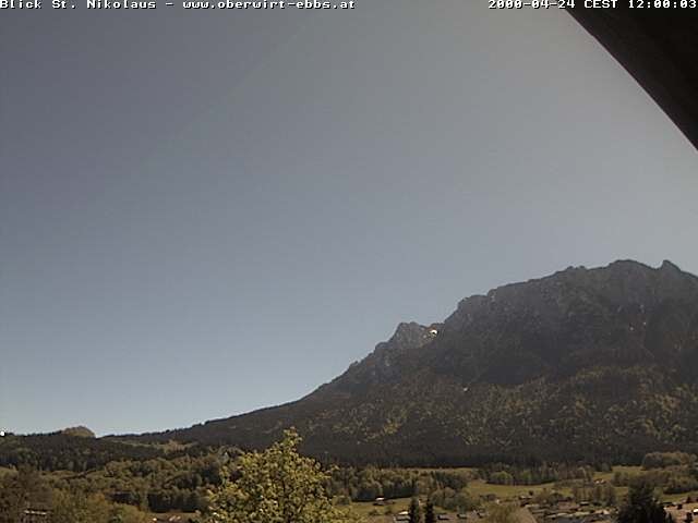 Archiv Foto Webcam Ausblick Hotel Oberwirt in Ebbs