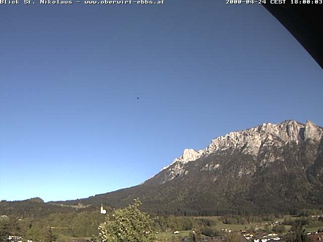 Archiv Foto Webcam Ausblick Hotel Oberwirt in Ebbs