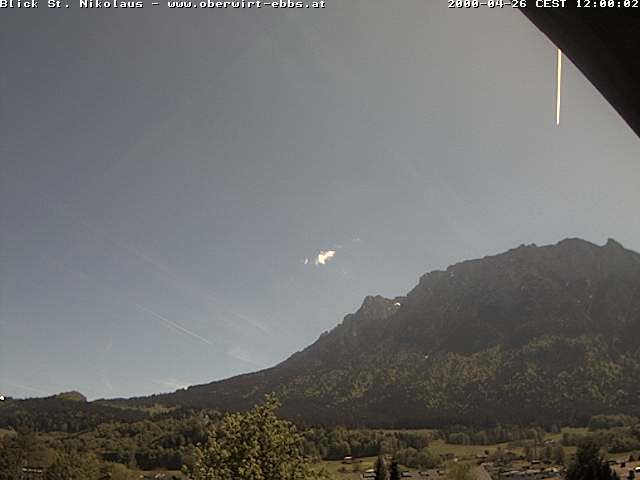 Archiv Foto Webcam Ausblick Hotel Oberwirt in Ebbs