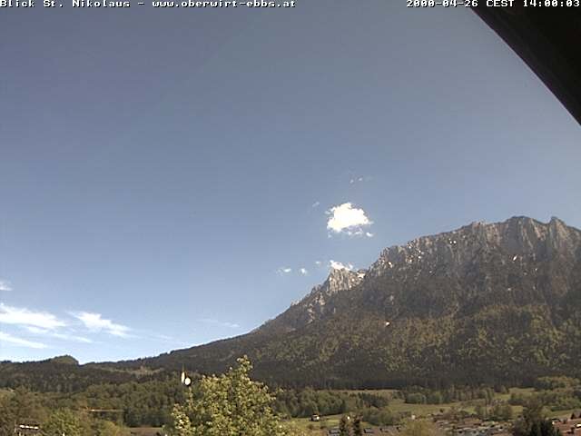 Archiv Foto Webcam Ausblick Hotel Oberwirt in Ebbs