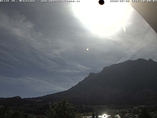 Archiv Foto Webcam Ausblick Hotel Oberwirt in Ebbs