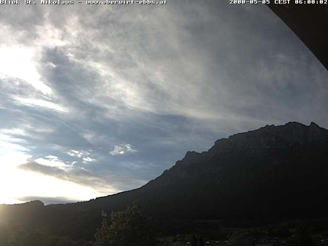 Archiv Foto Webcam Ausblick Hotel Oberwirt in Ebbs