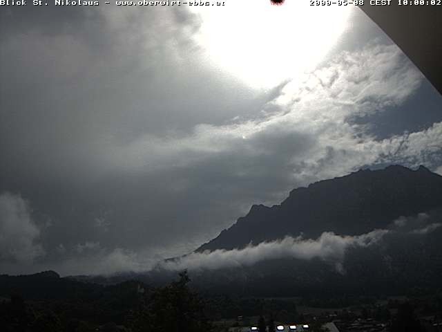 Archiv Foto Webcam Ausblick Hotel Oberwirt in Ebbs
