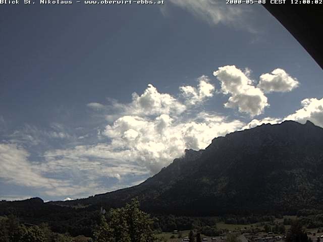 Archiv Foto Webcam Ausblick Hotel Oberwirt in Ebbs