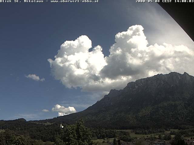 Archiv Foto Webcam Ausblick Hotel Oberwirt in Ebbs
