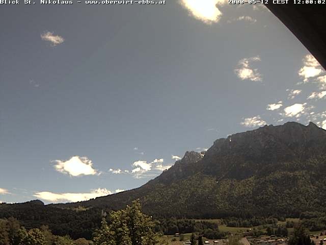 Archiv Foto Webcam Ausblick Hotel Oberwirt in Ebbs