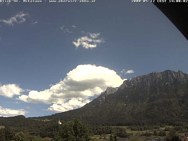 Archiv Foto Webcam Ausblick Hotel Oberwirt in Ebbs
