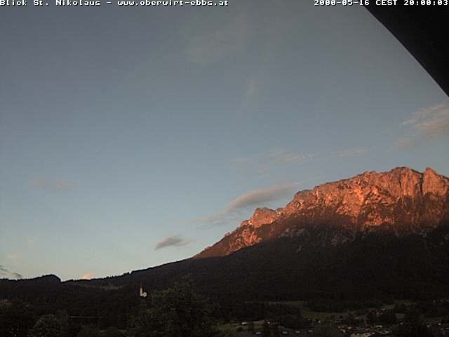 Archiv Foto Webcam Ausblick Hotel Oberwirt in Ebbs